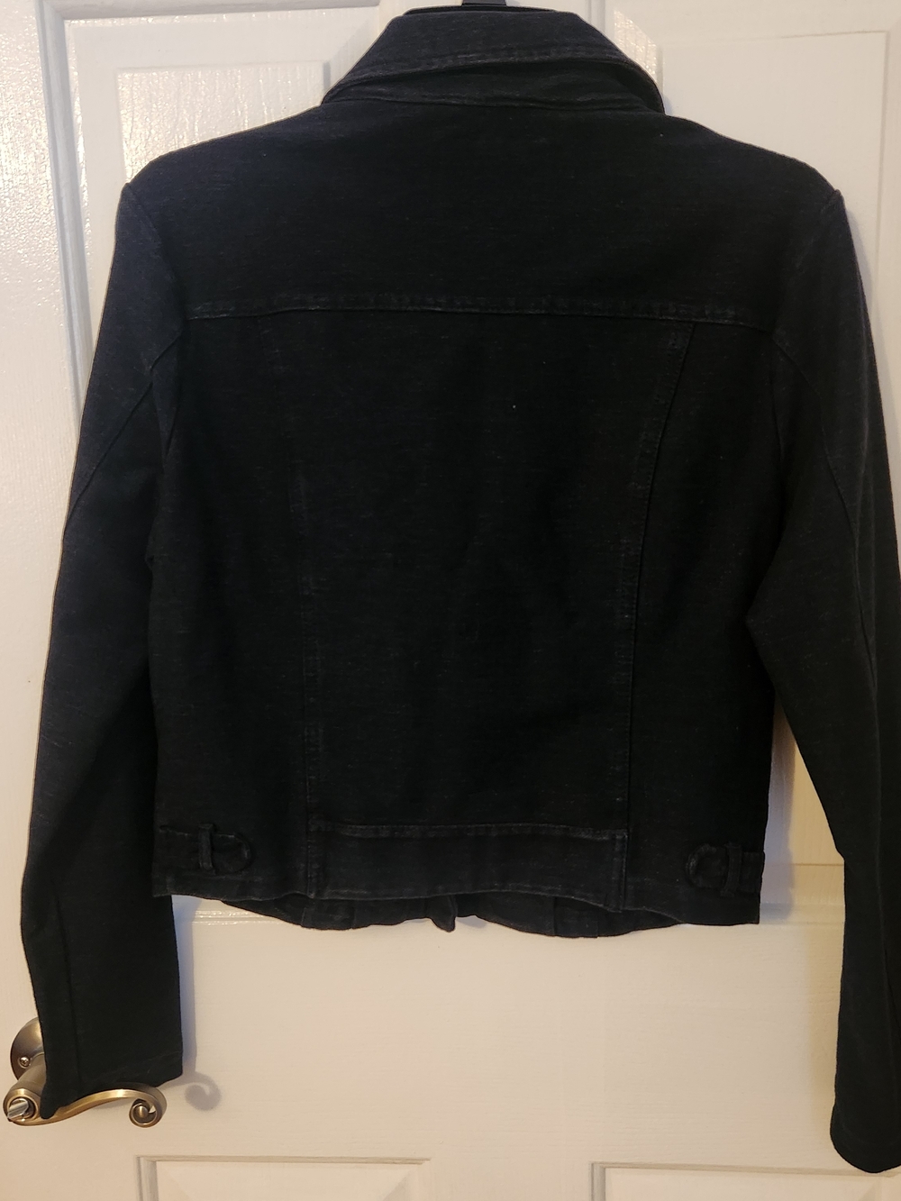 Nic+Zoe Women's Black Asymmetrical Zip Jacket - Picture 7 of 11